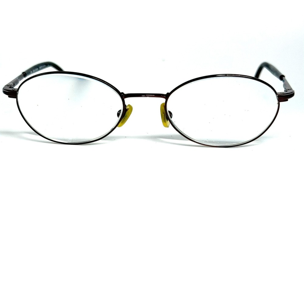 Ralph Lauren RL 603 6AZ Oval Metallic Burgundy Tortoise Eyeglass Frames Italy